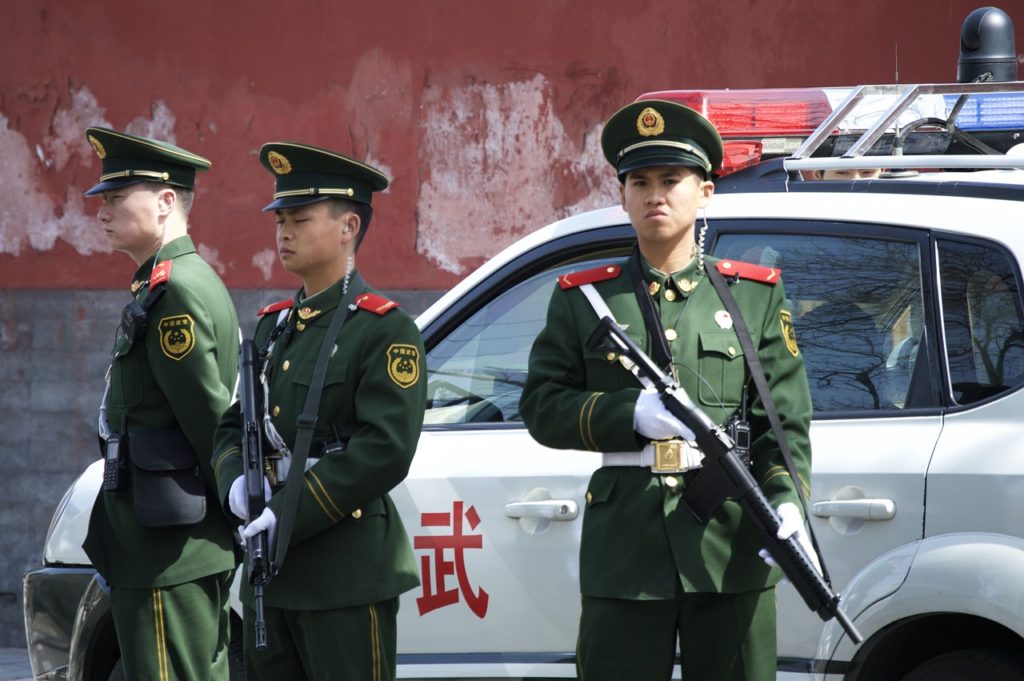 Image by Pixabay. https://pixabay.com/en/police-duty-official-china-beijing-754567/