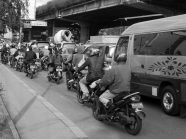 Jakarta's traffic has given the city's policymakers a challenge.